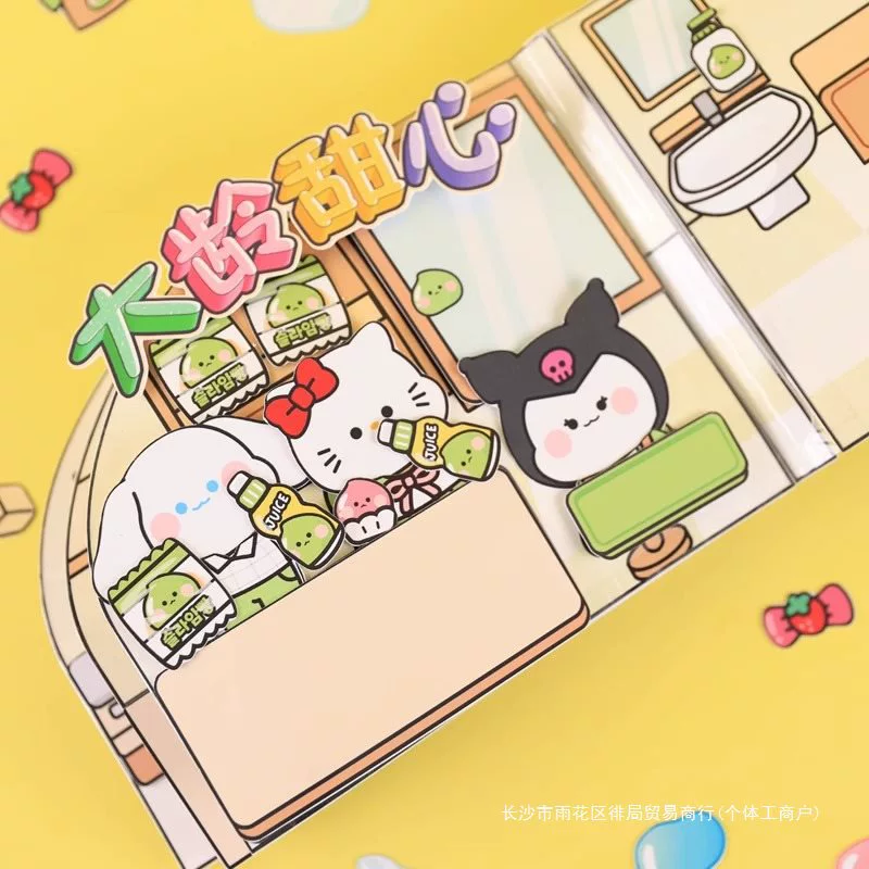 Sanrio, слайм, ручная работа, не требует разрезания, новая коллекция