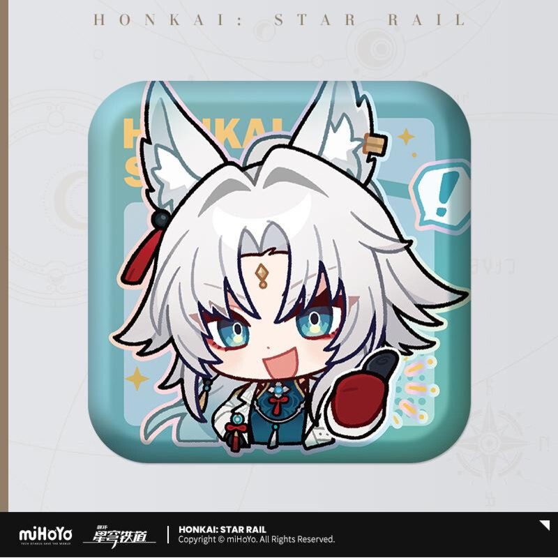 正規品 Honkai Impact: Star Rail パム展示館シリーズ スクエア缶バッジ|undefined