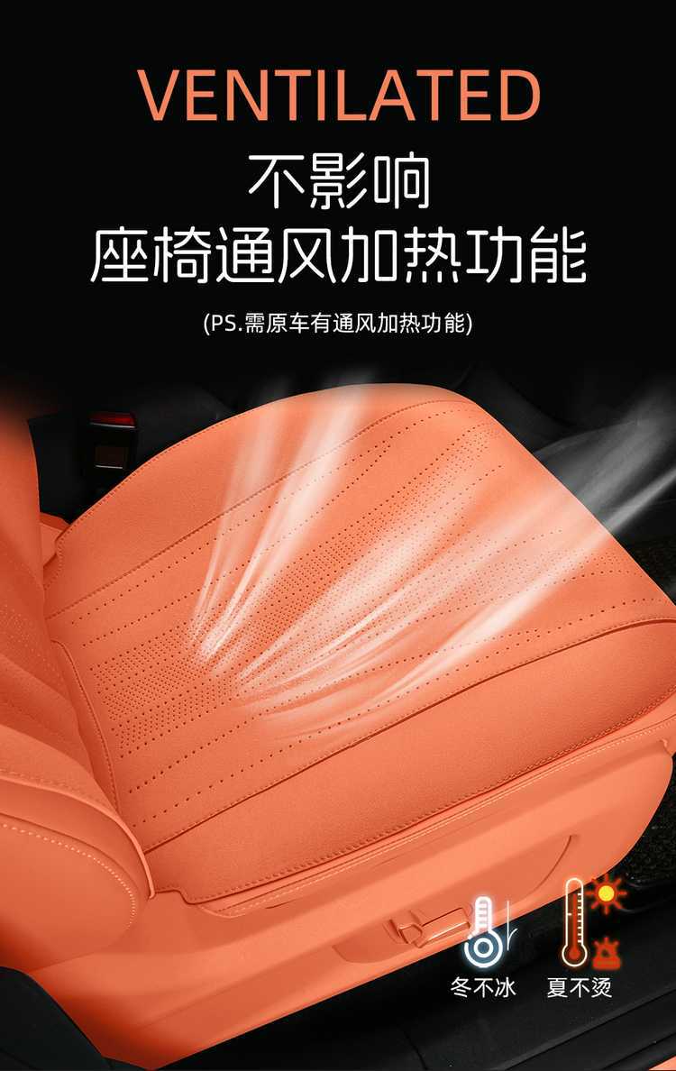 2025 Changan Shenlan S05 Suede Half Pack Seat Cover