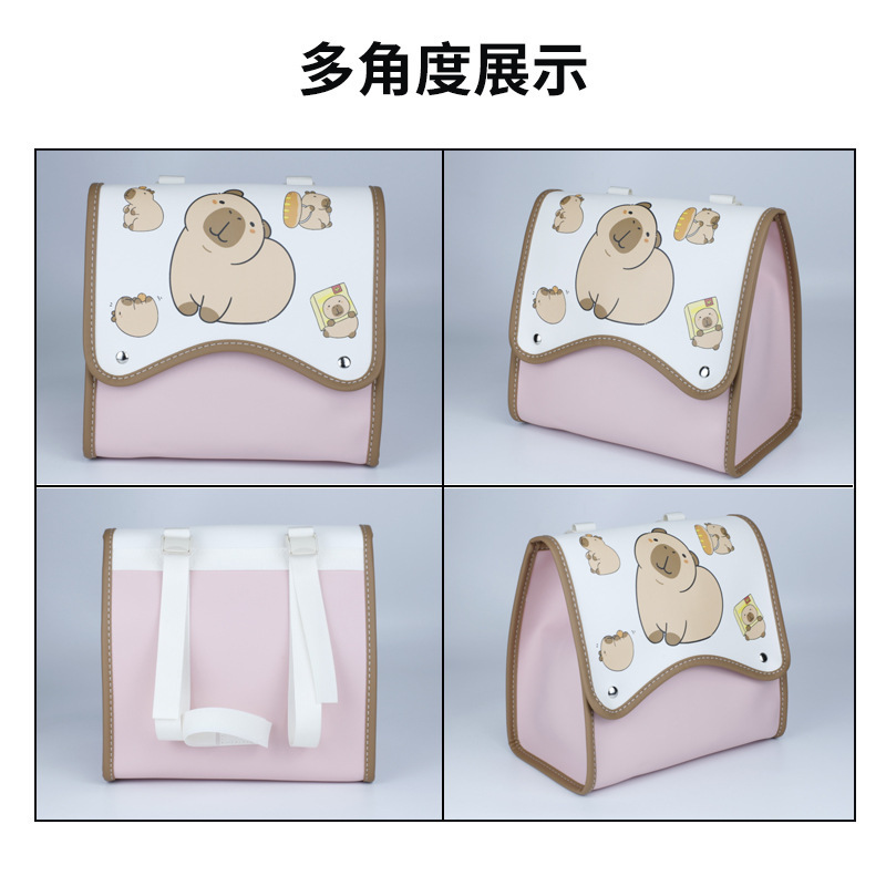 Cross-Border New Style Electric Vehicle Motorcycle Front Waterproof Hanging Bag Bicycle Large Capacity Storage Bag Raincoat Hanging Bag