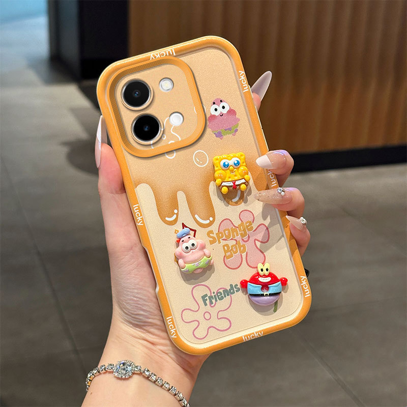 Suitable for Oppoa6Pro Mobile Phone Case A5 Cartoon A54 Soft Shell A79 Stereo Realme14/Note60 Protective Cover