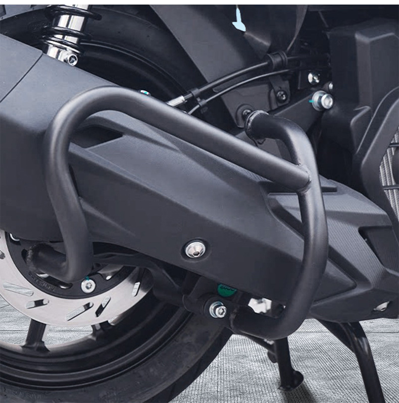 Suitable for Zongshen Cyclone Rt150S Bumper, Front and Rear Full Surround Protection Bar, Anti-Fall and Anti-Collision Scooter Guard Bar