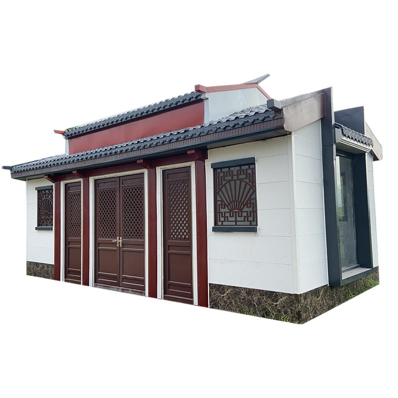 Casa de basura antigua basura doméstica Pabellón comunidad producto terminado basura móvil Casa Comunidad al aire libre basura doméstica sala de clasificación