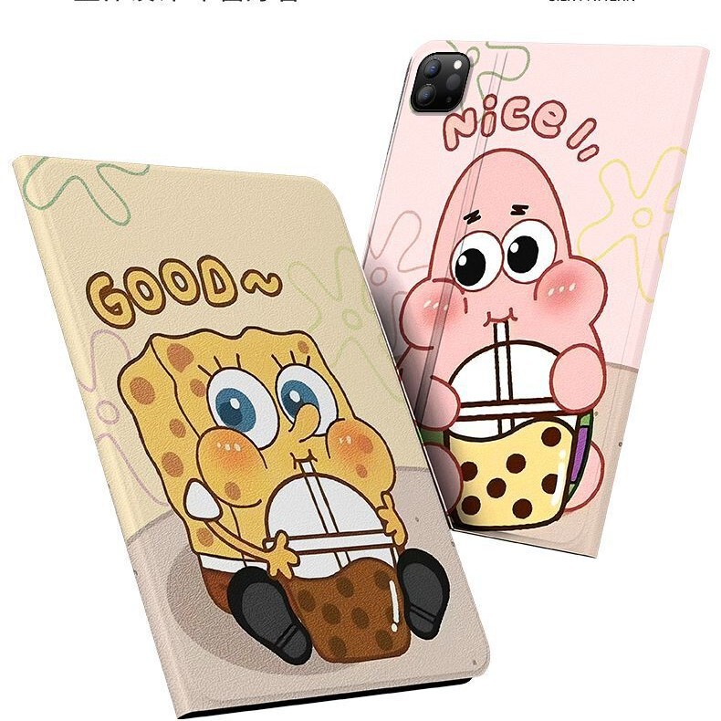 Pearl Sponge Apple iPad Air 7 Tablet Protective Case 2025 Silk Pattern iPad 11 Flip Cover 10Th Generation 9Th Generation Sponge