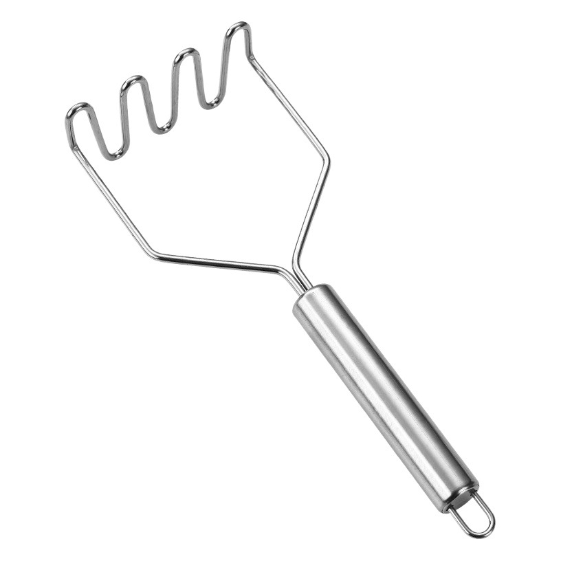 Stainless Steel Potato Masher for Home Use, Baby Food Masher, Mashing Tool, Potato Press Gadget, Baby Food Tool