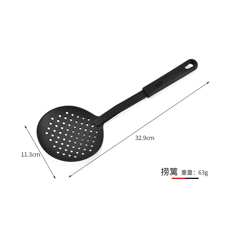 工厂直供尼龙厨具不粘锅煎铲汤勺更意粉爪烹饪勺铲尼龙厨具套装|undefined
