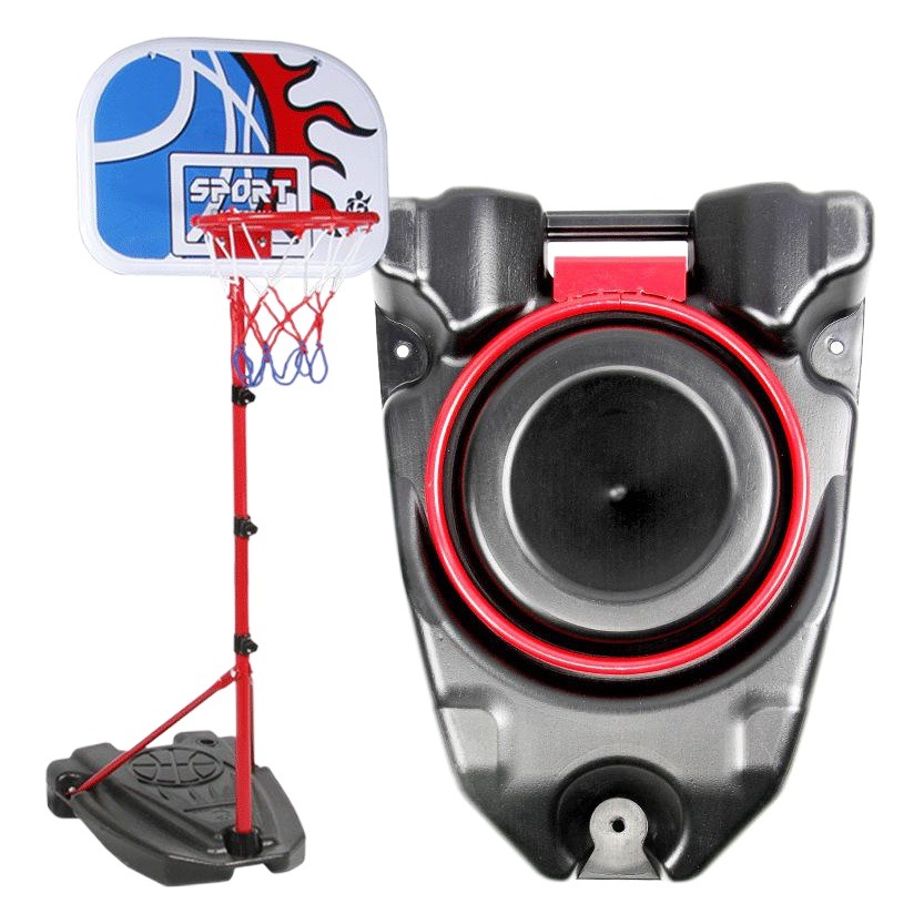 Soporte de baloncesto portátil para adultos para niños soporte de baloncesto ajustable al aire libre interior hogar adulto niños piso cesta de baloncesto