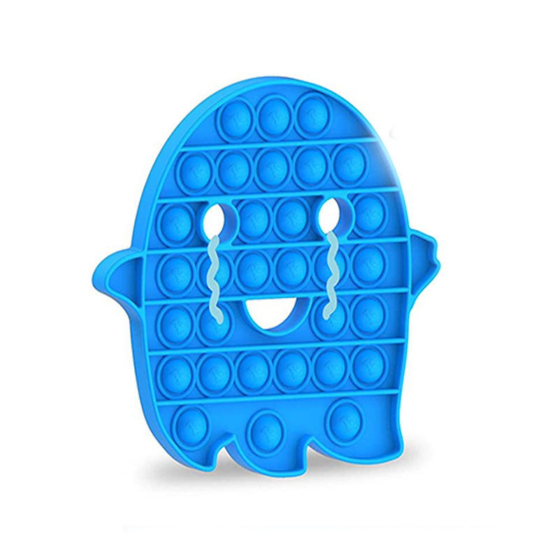 爆款灭鼠先锋网红圣诞万圣节解压发泄玩具南瓜幽灵儿童解压玩具