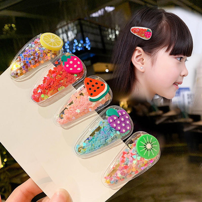 과일 머리핀 21개