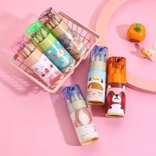 卡通儿童彩色铅笔12色绘画笔带削笔刀多色铅笔儿童礼品文具批发