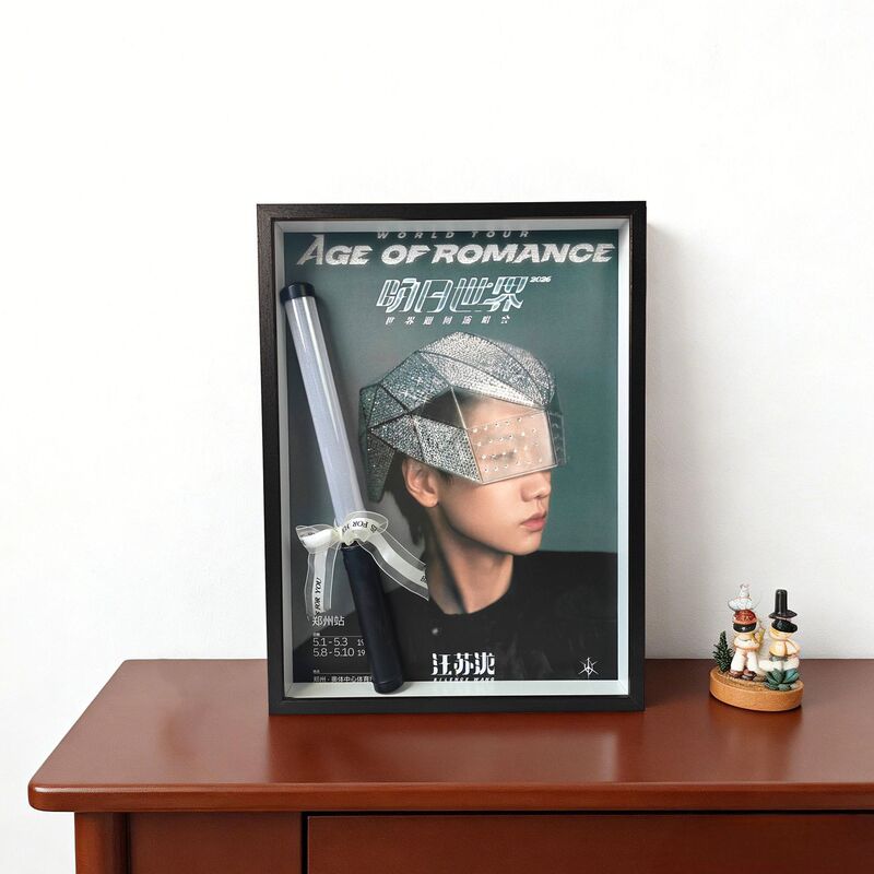 Wang Sulong Tomorrowland Concert Lightstick Storage Frame Jay Ticket Commemorative Merchandise Collection Display Frame