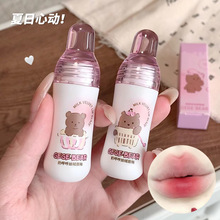 Gege bear奶呼呼丝绒唇釉雾面可爱素颜持妆哑光跨境彩妆学生唇彩