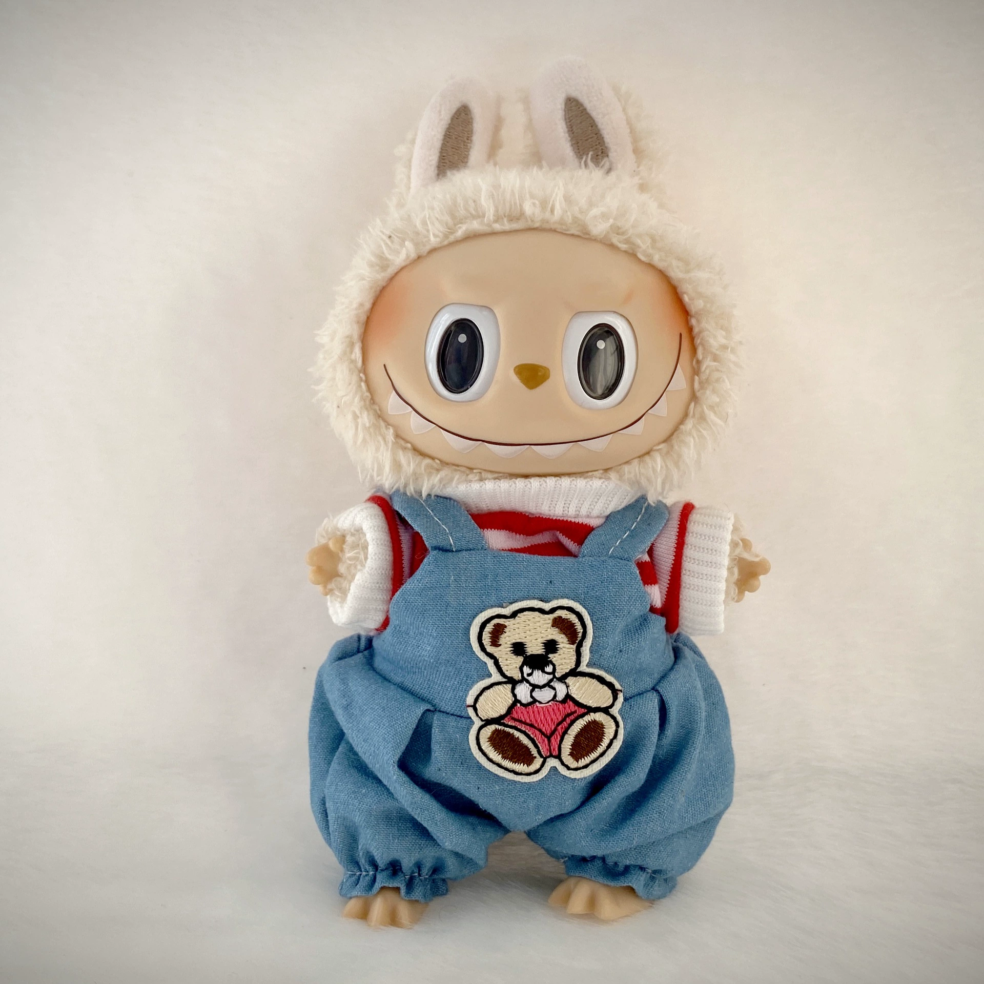 Doll plastic, overall for dressing up, second generation, children's clothing