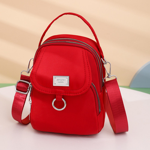 Women's small bag  new fashion casual candy color one-shoulder crossbody bag simple Korean style mobile phone bag