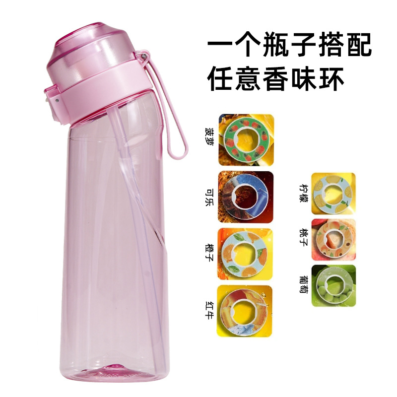 Fábrica directa taza de agua ins 0 azúcar 0 taza de tarjeta 7 anillos de incienso para beber agua fragancia vainas con múltiples sabores de frutas