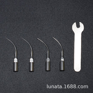 Lunata special for ultrasonic scaler working tip tartar tooth stain dental calculus removal working tip accessory package