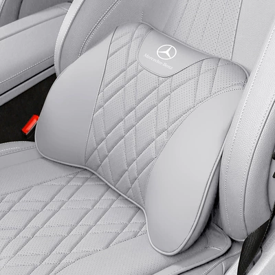 for the new E300L/GLC/E-Class C260L/b/mlA200L, with | Headrest - mercedes-benz-new-e-class-lumbar-support-1-piece-nebula-gray