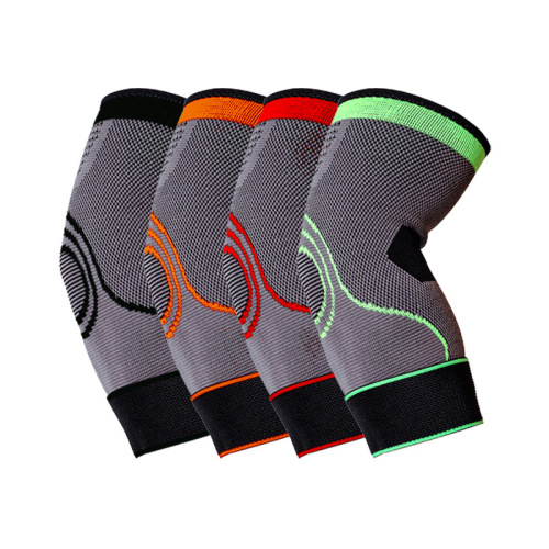 Cross-border sports elbow pads Amazon cycling nylon elbow pads men's knitted compression straps fitness basketball elbow pads