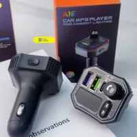Трансграничный новый A16 Автомобильный MP3 Bluetooth-плеер Автомобильный музыкальный FM-передатчик световой USB-приемник