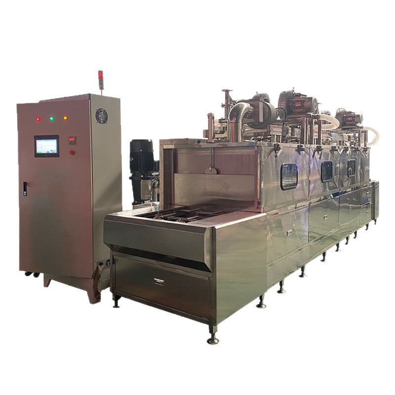 Step-By-Step Spray Cleaning, Durable Electric Heating, Automated Drying Ore Industrial Tunnel Furnace Equipment