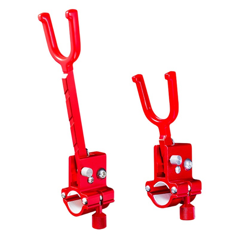 Large object lock rod device anti-drag rod device bracket battery rear hanging all-metal aluminum alloy large object bracket rear hanging lock rod device