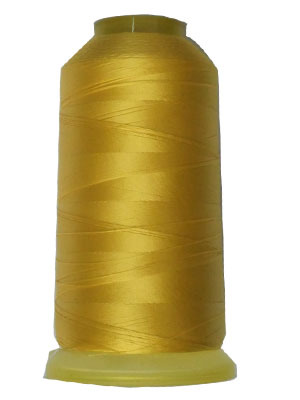 연한 노란색 384 150d 세 가닥 가는 실