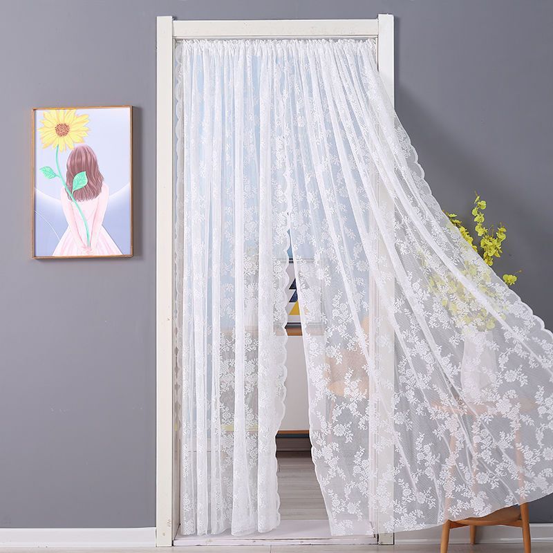 Household Mosquito-Proof Single Door Curtain for Bedroom Exterior Door, Summer Fabric, No-Drill, Direct from Manufacturer, Door Curtain Wholesale Ld
