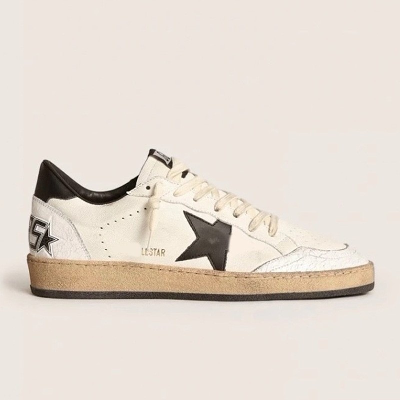 Coreano 2026 cuero hecho viejos zapatos sucios pareja zapatos de estrellas sucios zapatos casuales de moda de skate zapatos blancos pequeños