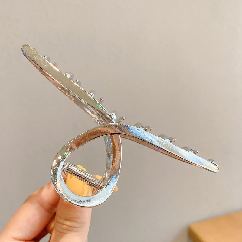 Clip de metal de alta calidad, en la parte posterior de la cabeza, horquilla grande para la cabeza, horquilla para niños, horquilla nueva horquilla 2025, pinza de tiburón