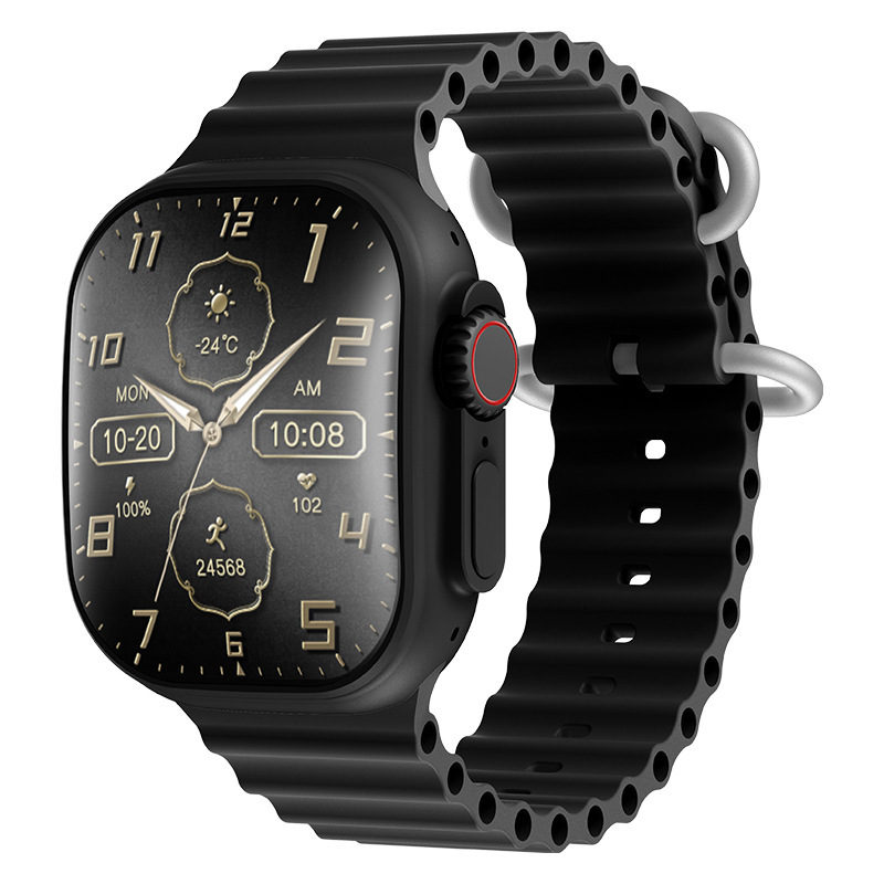 New Hw-S2 Pro Smart Watch with Ai Simultaneous Translation, Message Voice Reply, Bluetooth Sharing, and Health Monitoring