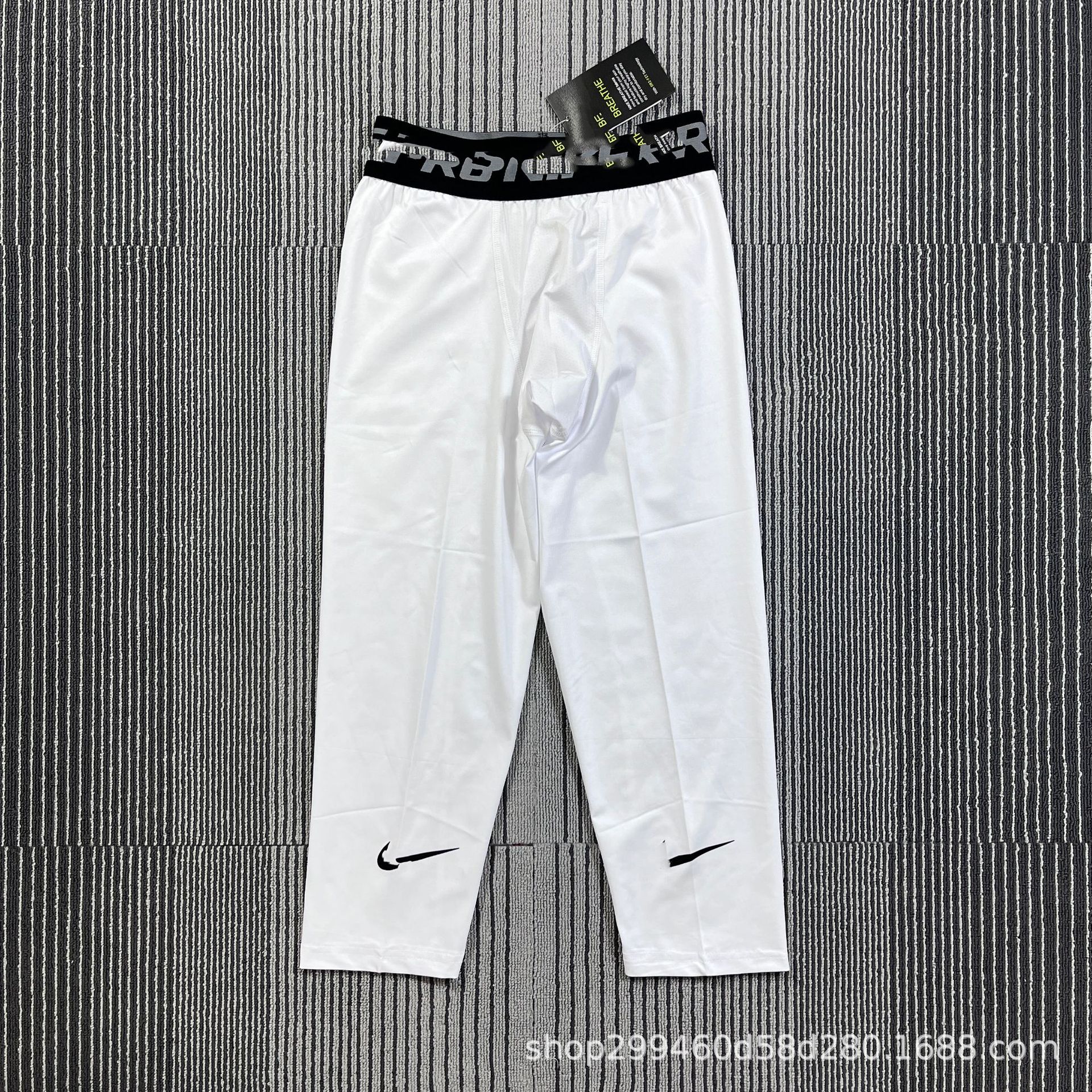 X3 7포인트 더블 후크 레깅스 화이트