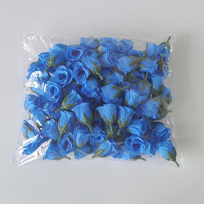 4 cm flores falsas flores coreanas pequeñas rosas pétalos de flores accesorios de boda hechos a mano