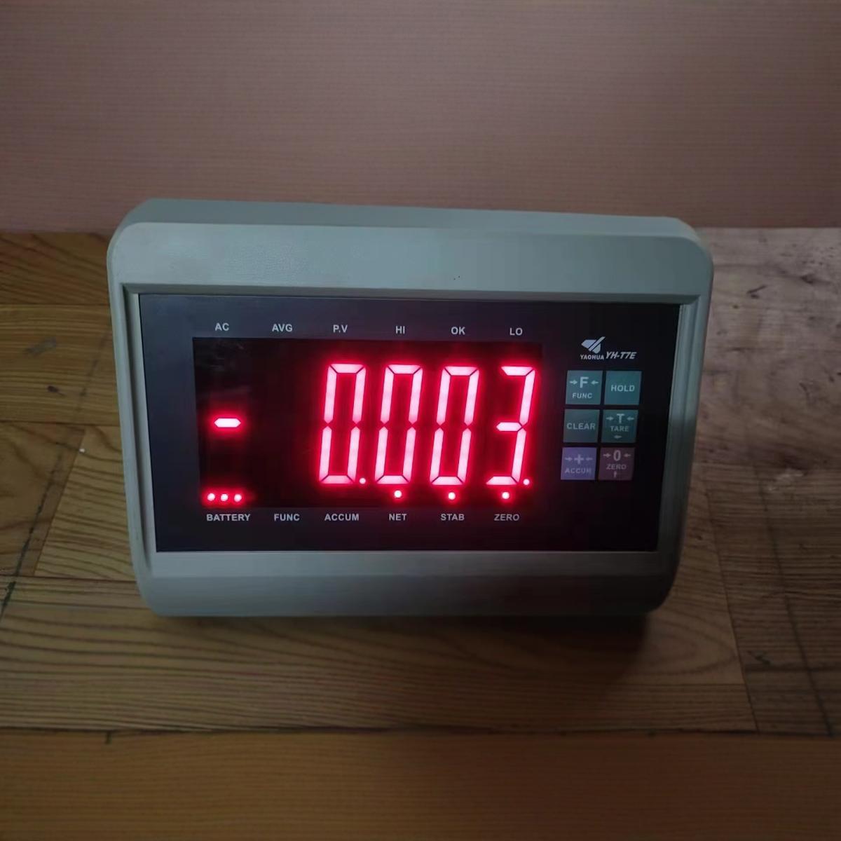 Accesorios de peso de tierra pequeños Accesorios de peso de tierra pequeño instrumento Yaohua T7E báscula electrónica 2024 cabeza de instrumento T7E image 2