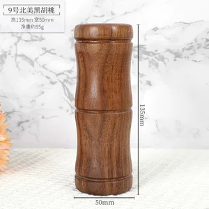 厂家新中式黑胡桃木花瓶工艺品家居装饰插花实木花器客厅摆件批发