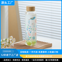 冷泡杯温变杯变色玻璃杯果茶杯高硼硅玻璃耐高温水杯冷萃杯子果汁