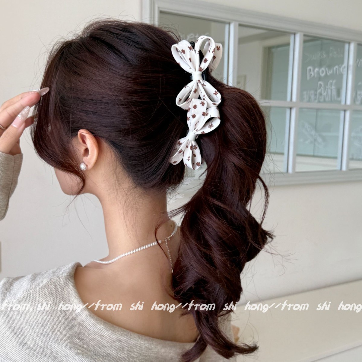 Große Haarspangen Für Dickes Haar Vintage Blumen Design_voghion.com