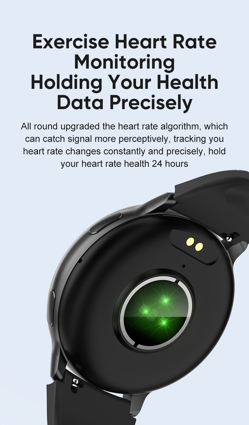Smart Watch With Blood Pressure And Heart Rate Monitor Bluetooth_voghion.com
