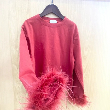 Woolen sleeve girls long sleeve T-shirt bottoming shirt 2025 new spring and summer children's top with fashionable t
