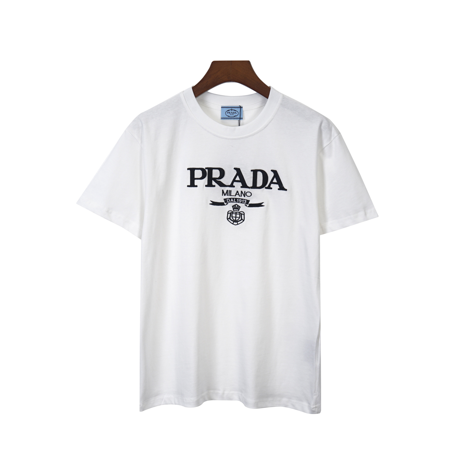 Moda transfronteriza Pujia pareja de manga corta tendencia de verano personalidad creativa color PRA letras impresas camiseta femenina