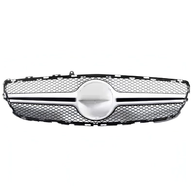 Bumper and Rear Lip Body — Big Surrounded - cls63-amg-center-grille-one