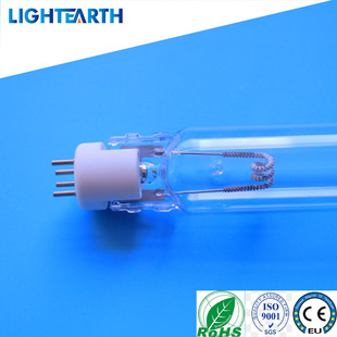 Lightearth Water Treatment Uv Sterilization Lamp External Mercury High-Power Explosion-Proof Glass Lamp