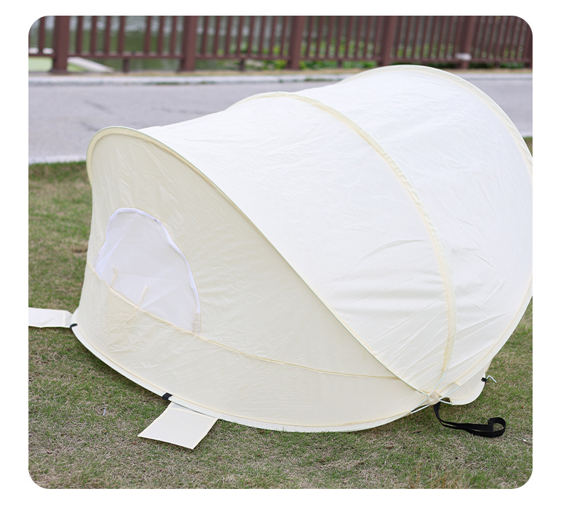 Portable Lightweight Quick-Open Beach Tent Outdoor Sun Protection Rainproof Folding Sunshade Camping Tent Waterproof Children's Tent