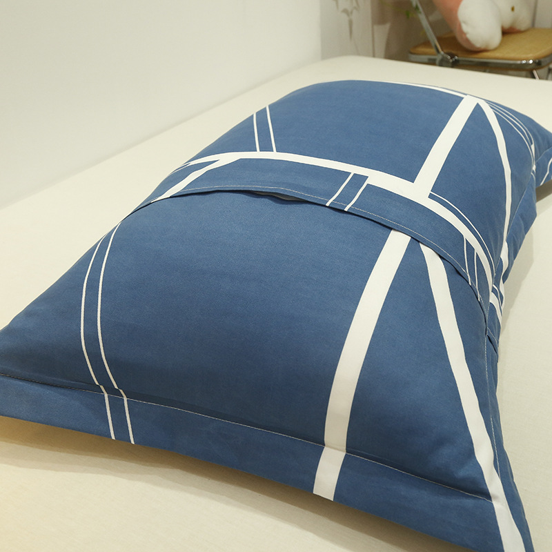 Pillowcase Pillow Cover Single Pair Adult Student Children Dorm Home Use Large Pillow Core Cover Aloe Cotton Spring Summer Wholesale