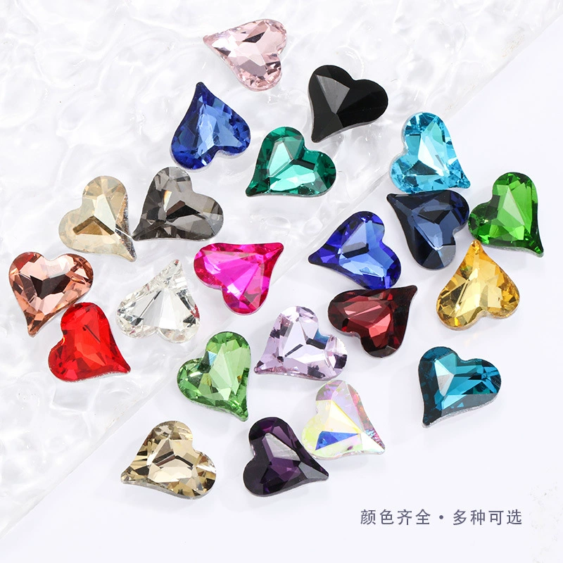 Nail stickers heart-shaped, bag, decorations, accessory, accessories