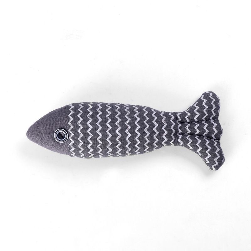 メーカー卸売り猫猫玩具は麻布ミント魚のぬいぐるみをかむことができる|undefined