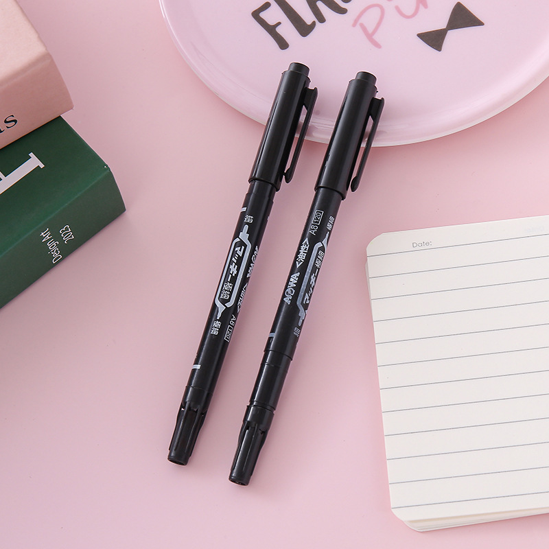 A granel de doble cabeza 120 aceite marcador de pincel