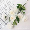 7 -headed exquisite peony simulation Flower Wedding Wedding Hotel Ceiling Silk Flower Home Road Leading Photography Background Decoration Fake Flowers