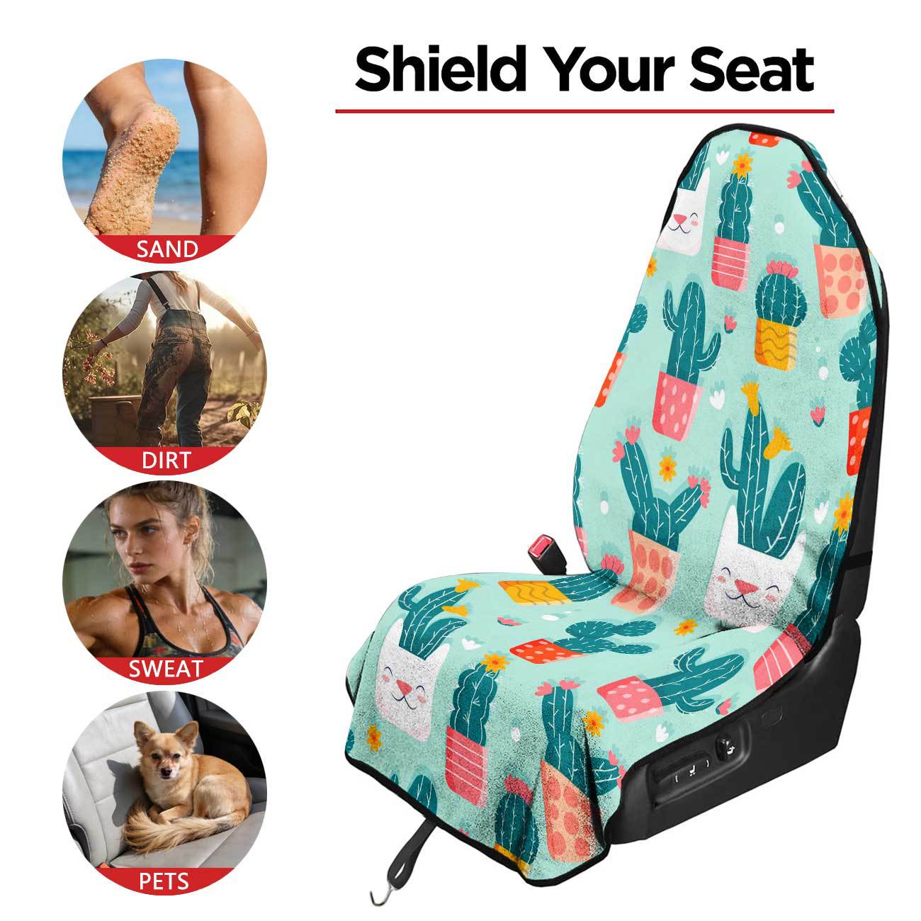 Car seat towel cover front seat protector suitable for gym and exercise, universal for all seasons, car use 96