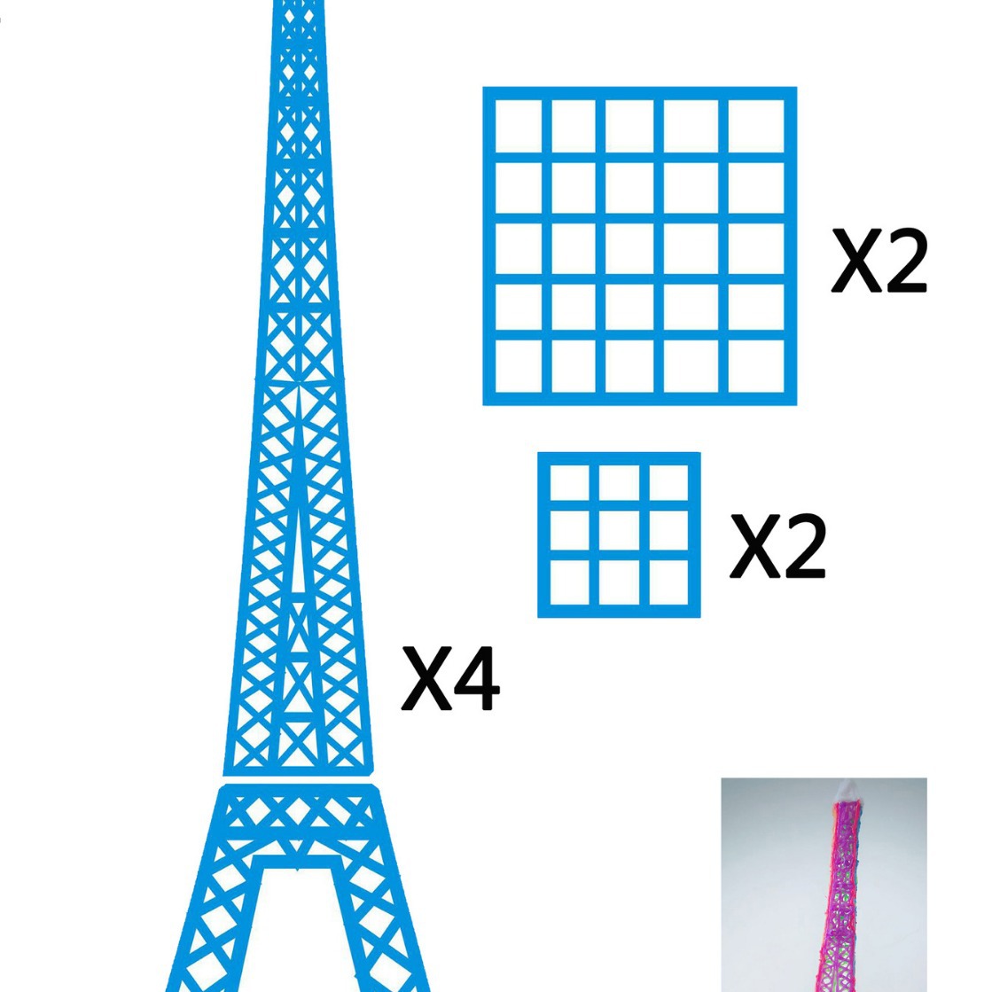 Impresión 3D pluma álbum copia 44 tipos de patrones color los niños juguetes educativos pintura cepillo papel especial película