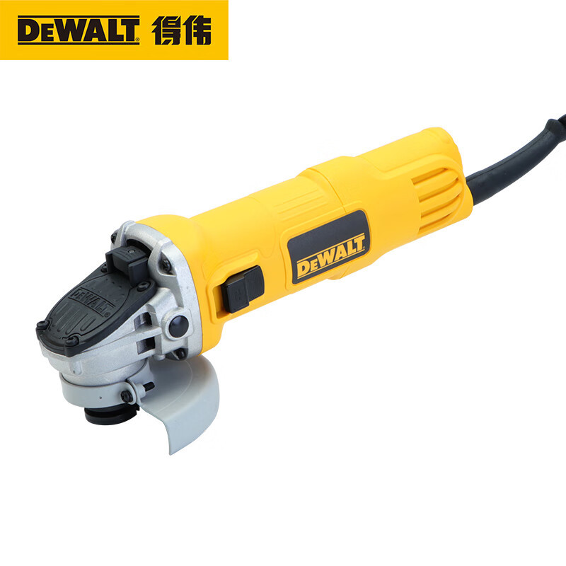 得伟（DEWALT）角磨机100型720W小磨光机切割机手砂轮抛光机细手